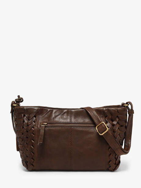 Cross Body Tas Heritage Leder Biba Bruin heritage ELK2L ander zicht 3