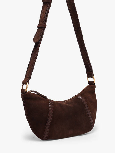 Cross Body Tas Heritage Leder Biba Bruin heritage NAW3L ander zicht 1