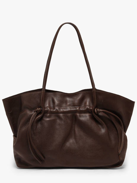 Schoudertas Leather Leder Biba Bruin leather BUY1L ander zicht 3