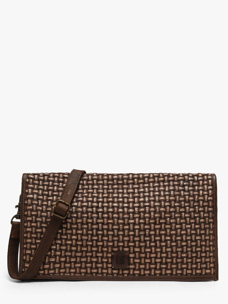 Cross Body Tas Heritage Leder Biba Bruin heritage KAB8L