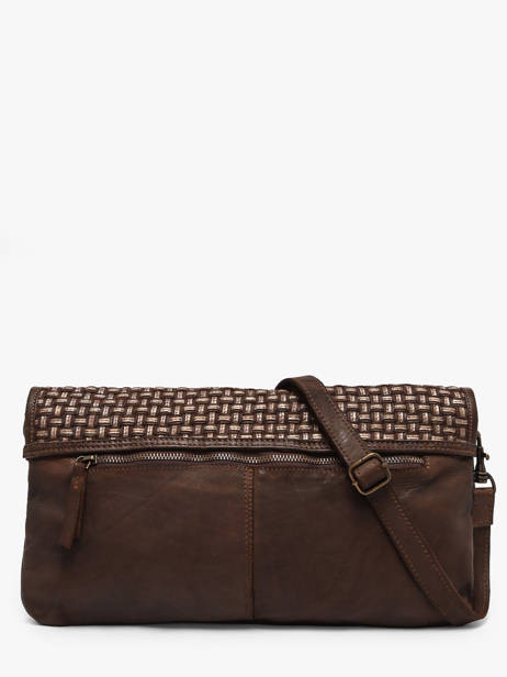 Cross Body Tas Heritage Leder Biba Bruin heritage KAB8L ander zicht 3