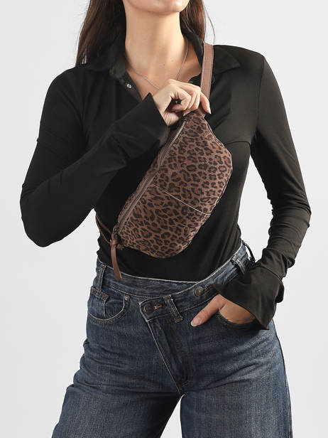 Heuptasje Leder Pieces Bruin berta 17163618 ander zicht 1