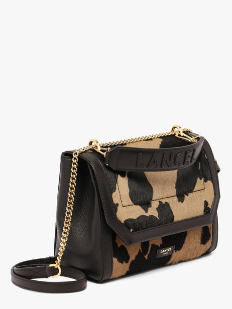Cross Body Tas Ninon Leder Lancel Bruin ninon A14250 ander zicht 2