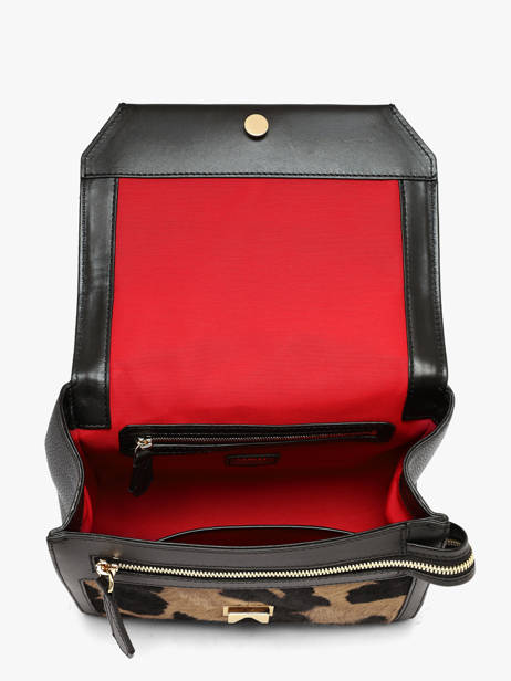 Cross Body Tas Ninon Leder Lancel Bruin ninon A14250 ander zicht 4