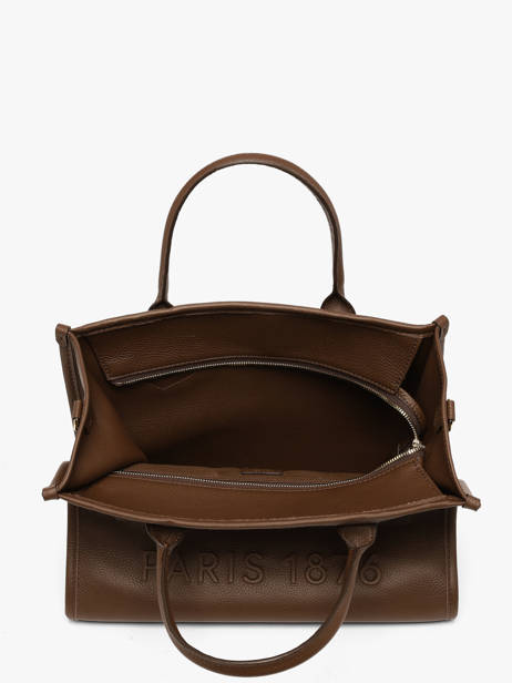 Handtas M Jour Leder Lancel Bruin jour A12996 ander zicht 3
