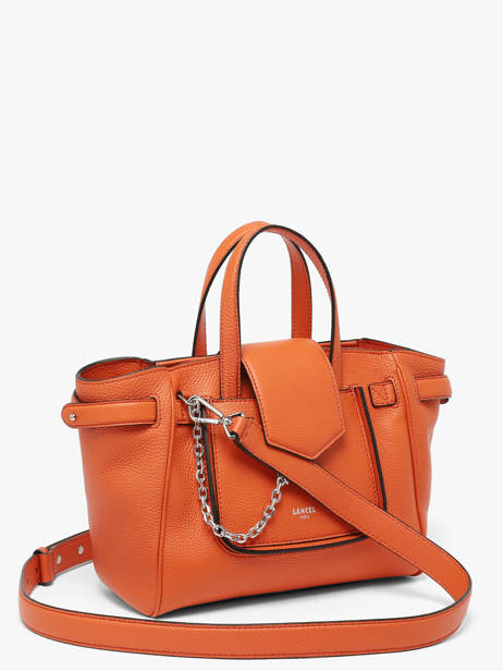 Handtas S Thea Leder Lancel Oranje thea A14221 ander zicht 1