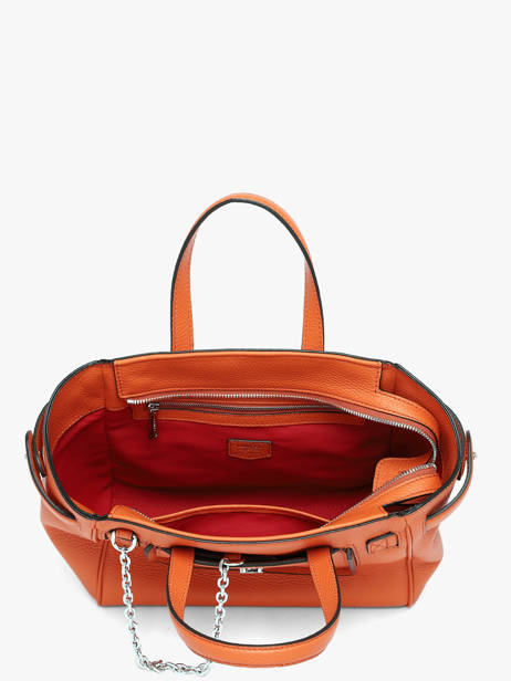 Handtas S Thea Leder Lancel Oranje thea A14221 ander zicht 3