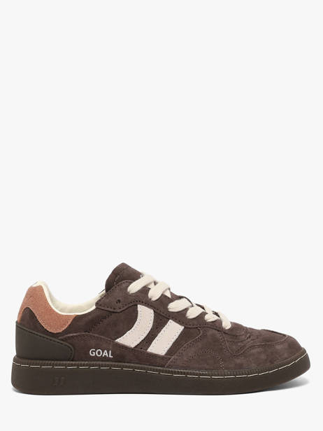 Sneakers Uit Leder Coolway Bruin women 7623409