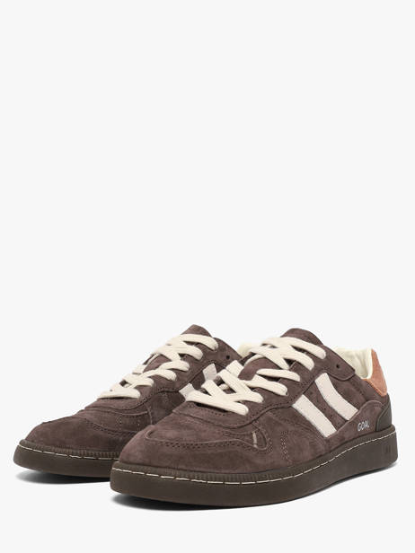 Sneakers Uit Leder Coolway Bruin women 7623409 ander zicht 1