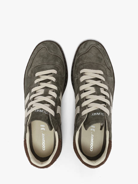 Sneakers Uit Leder Coolway Grijs men 8643817 ander zicht 3