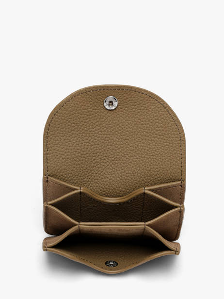 Portemonnee Leder Paul marius Beige la suite BASILSUI ander zicht 1