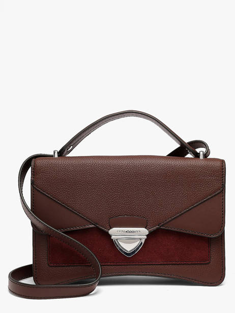 Cross Body Tas La Suite Leder Paul marius Rood la suite MGEORSUI