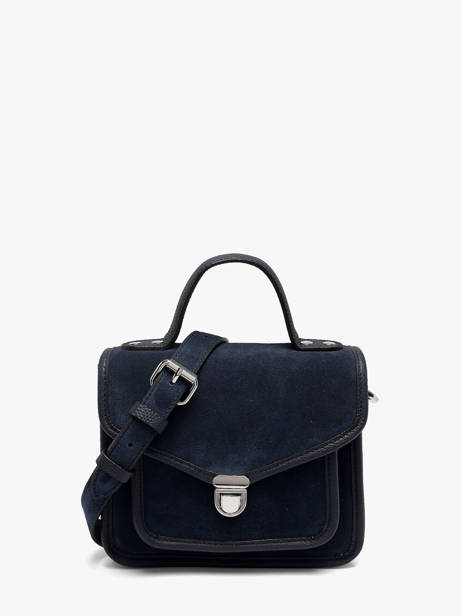 Cross Body Tas La Suite Leder Paul marius Blauw la suite GEORXSUI