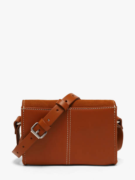 Cross Body Tas La Suite Leder Paul marius Oranje la suite MINISUI ander zicht 3