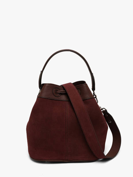 Cross Body Tas La Suite Leder Paul marius Rood la suite CAPUCSUI ander zicht 3