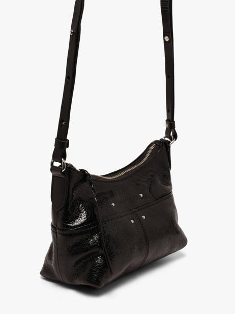 Cross Body Tas Eclipse Leder Paul marius Zwart eclipse LOUSTECL ander zicht 1
