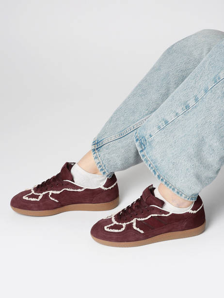 Sneakers Tb.490 Uit Leder Alohas Rood women 10082303 ander zicht 1