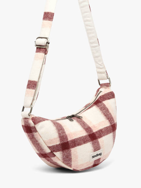 Cross Body Tas Tartan Hindbag Roze tartan TA ander zicht 1