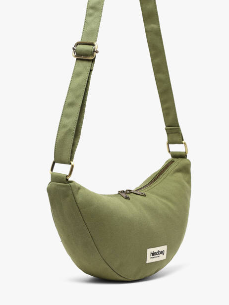 Cross Body Tas Andrea Katoen Hindbag Groen best seller ANDREA ander zicht 1