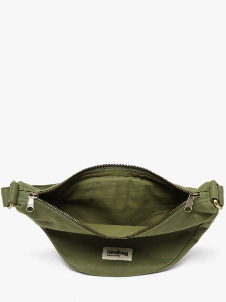 Cross Body Tas Andrea Katoen Hindbag Groen best seller ANDREA ander zicht 2