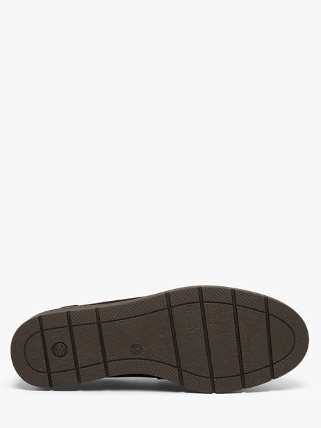 Mocassins Met Platformzool Uit Leder Dorking Bruin women CA ander zicht 4