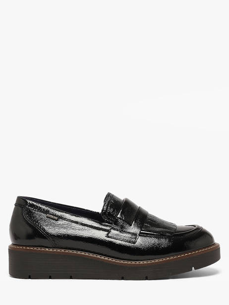 Mocassins Met Platformzool Uit Leder Dorking Zwart women NA