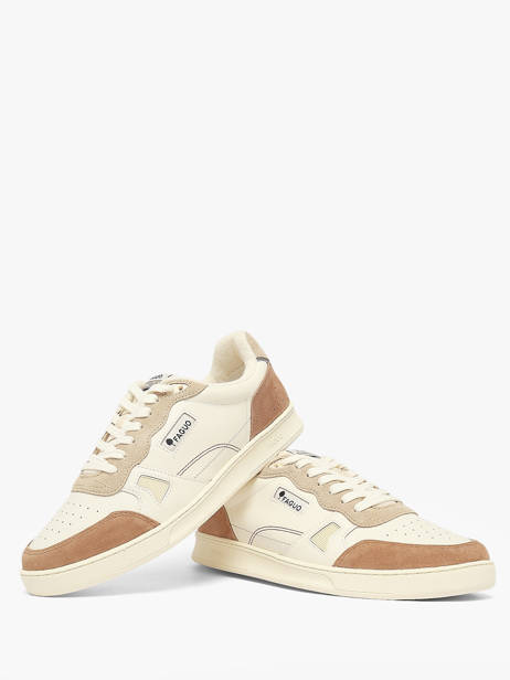 Sneakers Uit Leder Faguo Beige men 25CG3208 ander zicht 2