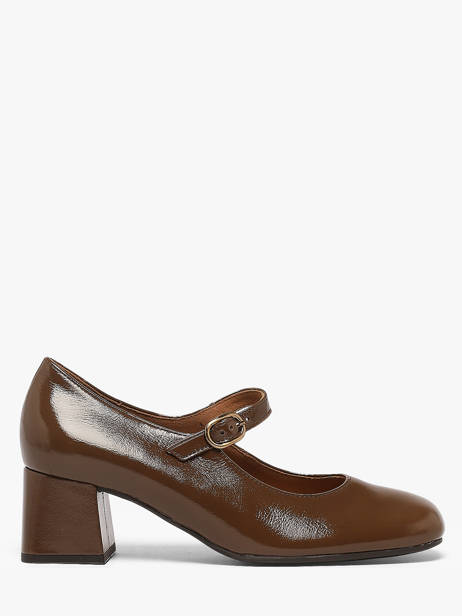 Pumps Met Hak Uit Leder Gabor Bruin women 3