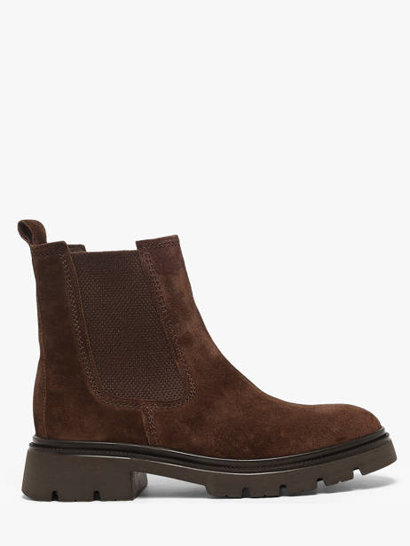 Chelsea Boots Uit Leder Gabor Bruin women 10