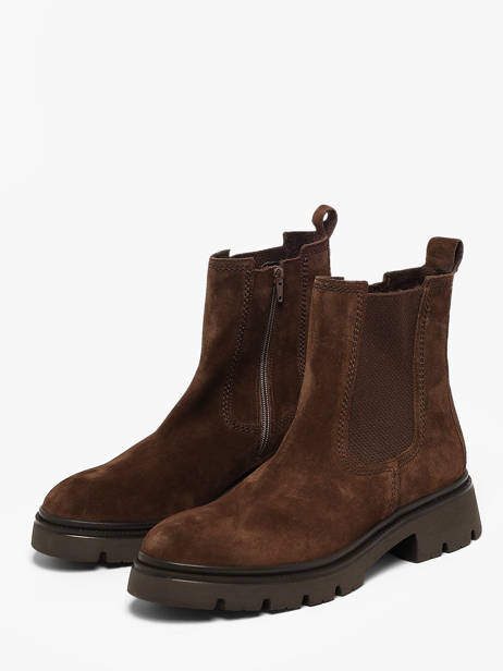 Chelsea Boots Uit Leder Gabor Bruin women 10 ander zicht 1