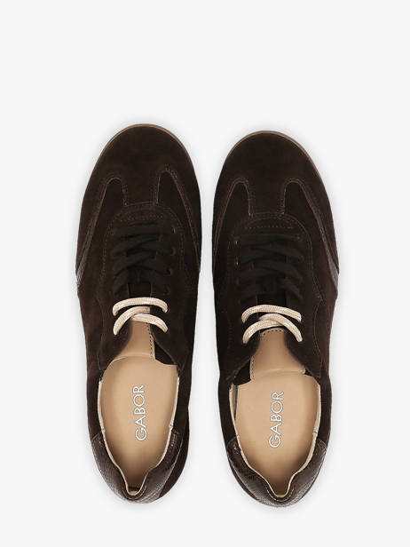 Sneakers Uit Leder Gabor Bruin women 1 ander zicht 3
