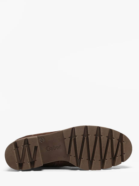 Enkellaarsjes Uit Leder Gabor Bruin women 8 ander zicht 4