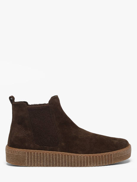 Boots Uit Leder Gabor Bruin women 9