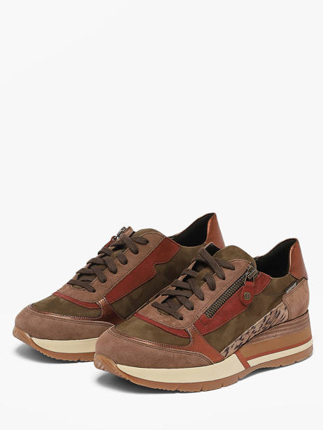Sneakers Uit Leder Mephisto Bruin women P5148192 ander zicht 1