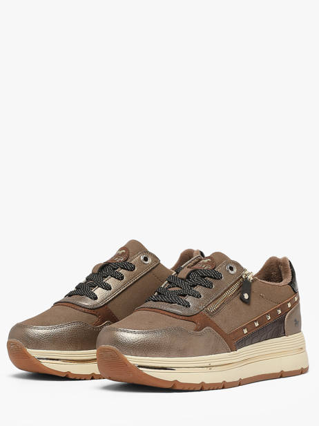 Sneakers Mustang Bruin women M0332001 ander zicht 1