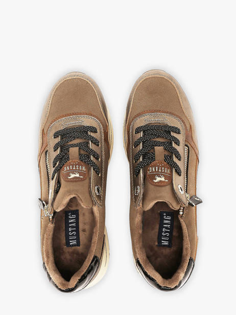 Sneakers Mustang Bruin women M0332001 ander zicht 3