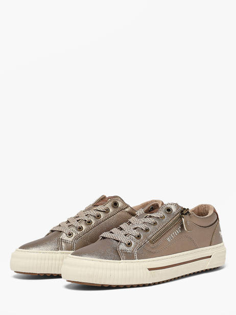 Sneakers Mustang Goud women M0112011 ander zicht 1