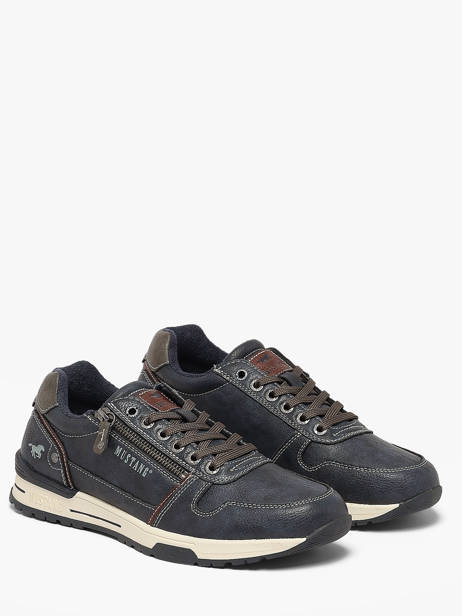 Sneakers Mustang Blauw men M0281006 ander zicht 1