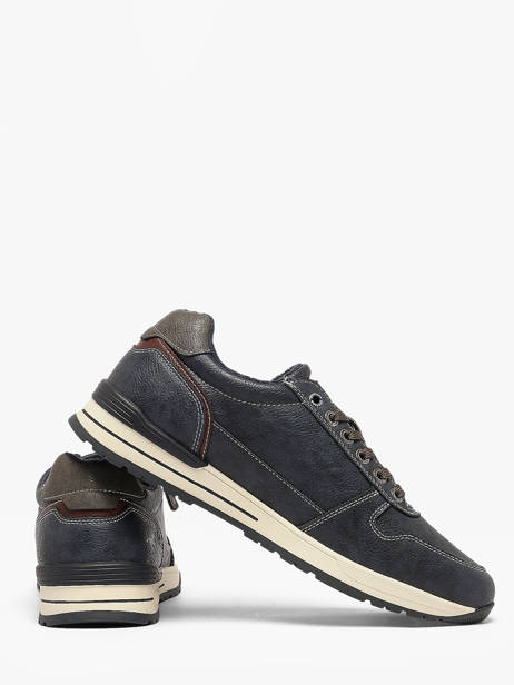 Sneakers Mustang Blauw men M0281006 ander zicht 2