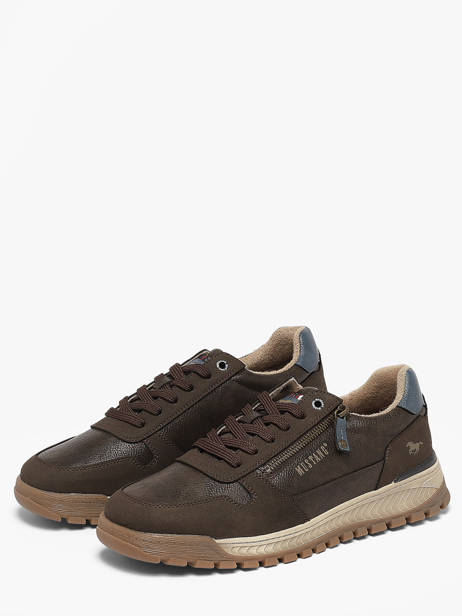 Sneakers Mustang Bruin men M0021002 ander zicht 1