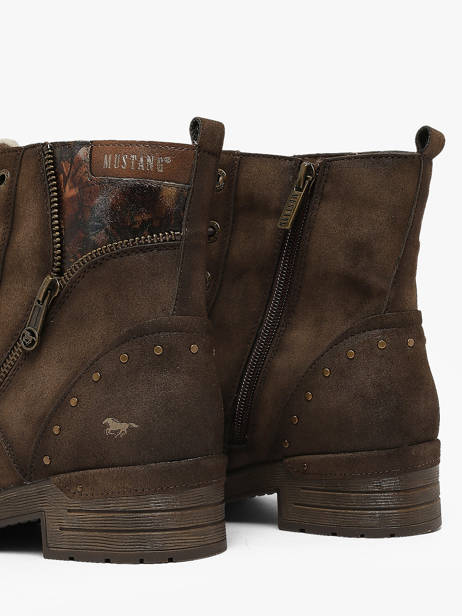 Boots Mustang Bruin women M0072015 ander zicht 2