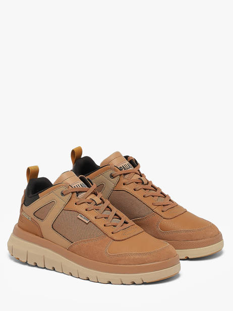 Sneakers Uit Leder Palladium Beige men 4340252 ander zicht 1