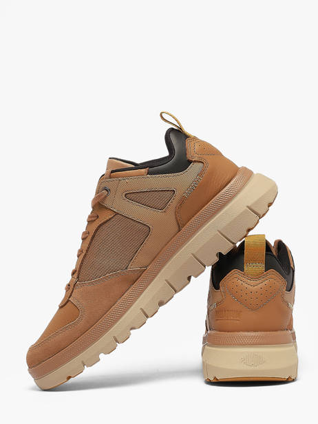 Sneakers Uit Leder Palladium Beige men 4340252 ander zicht 2