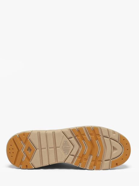 Sneakers Uit Leder Palladium Beige men 4340252 ander zicht 4