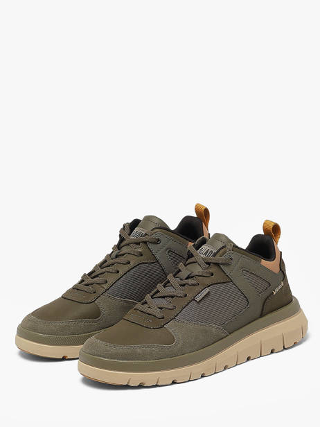 Sneakers Uit Leder Palladium Groen men 4340325 ander zicht 1