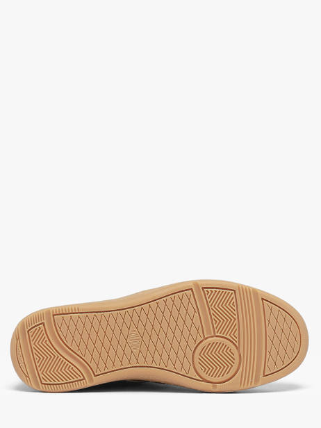 Sneakers Uit Leder Palladium Beige women 74485257 ander zicht 4