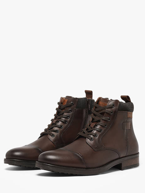 Boots Uit Leder Redskins Bruin men SPICY2 ander zicht 1