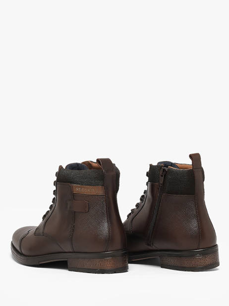Boots Uit Leder Redskins Bruin men SPICY2 ander zicht 2