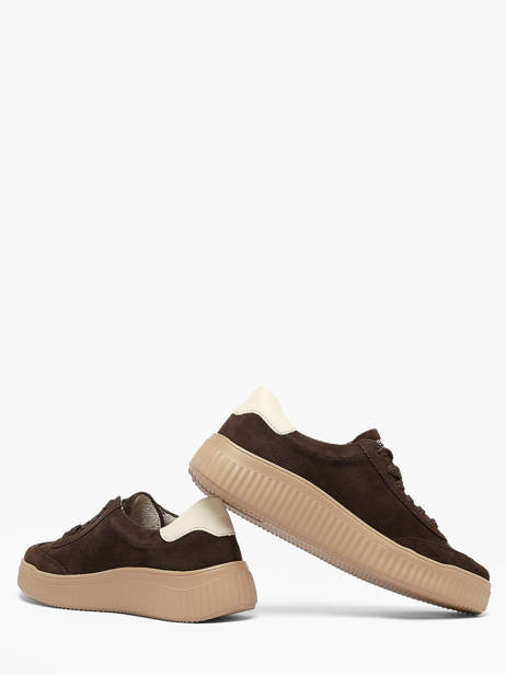 Sneakers Uit Leder Remonte Bruin women 25 ander zicht 2