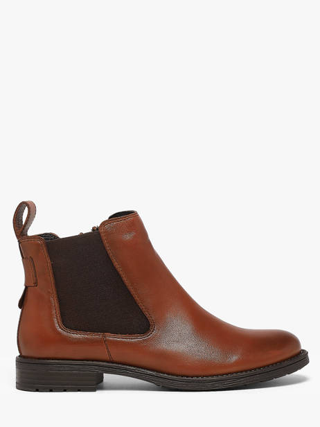 Chelsea Boots Uit Leder Tt. bagatt Bruin women FS3A4000